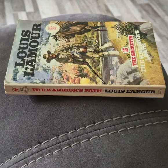 Louis L’Amour The Warrior's Path 1980 Paperback The Sacketts #15 First Edition - Picture 6 of 8